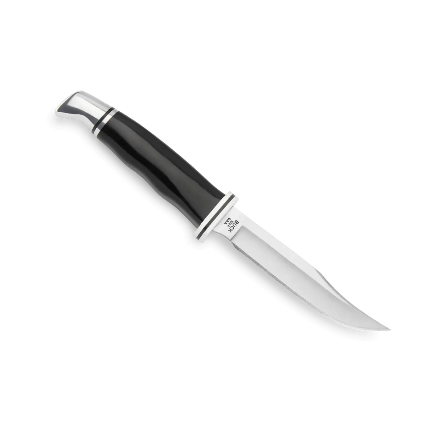 Buck Buck Knives - 102 Woodsman 4inch Straight Blade, Leather Sheath - Forever Warranty