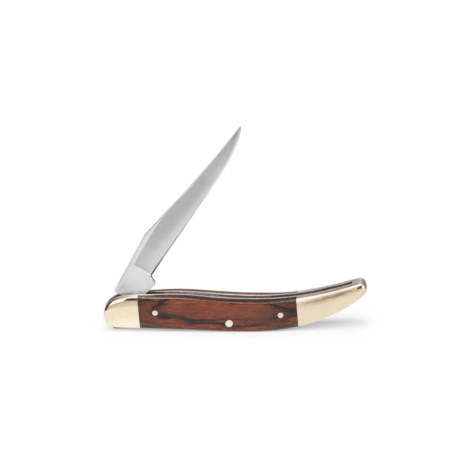 Buck Buck Knives Gift Set - Duece & Toothpick - Red Pakawood - Forever Warranty