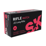 SK SK Ammunition 22lr Rifle Match 1073fps - 50 Pack (Limit 10 per customer)