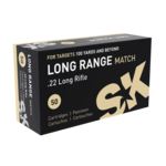 SK SK Ammunition 22lr Long Range Match (100m+) 1106fps - 50 Pack (Limit 10 per customer)