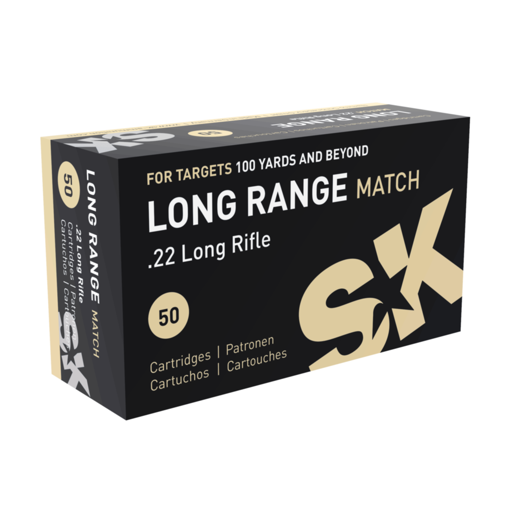 SK SK Ammunition 22lr Long Range Match (100m+) 1106fps - 50 Pack (Limit 10 per customer)