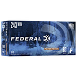 Federal Ammunition Federal 243Win 80gr Power-Shok Soft Point 3330fps - 20 Pack
