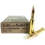 Sellier & Bellot Sellier & Bellot 6.5Creedmoor 140gr FMJBT - 20 Pack