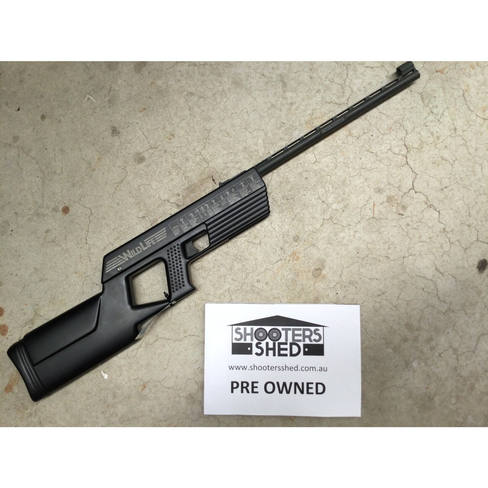 Pre Owned 22Air UMAREX WILDLIFE rifle - 440mm bbl