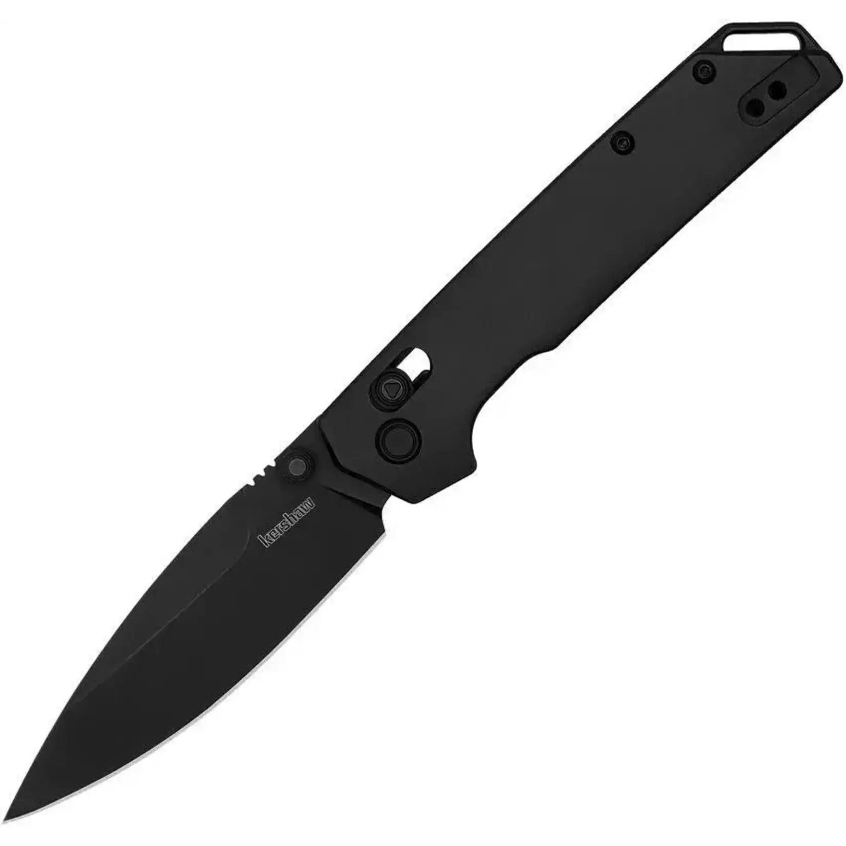 Kershaw Knives Kershaw Iridium Folding Pocket Knife - Black D2 steel