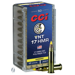 CCI Ammunition CCI 17hmr 17gr VNT 2650fps Polymer Point - 50 Pack