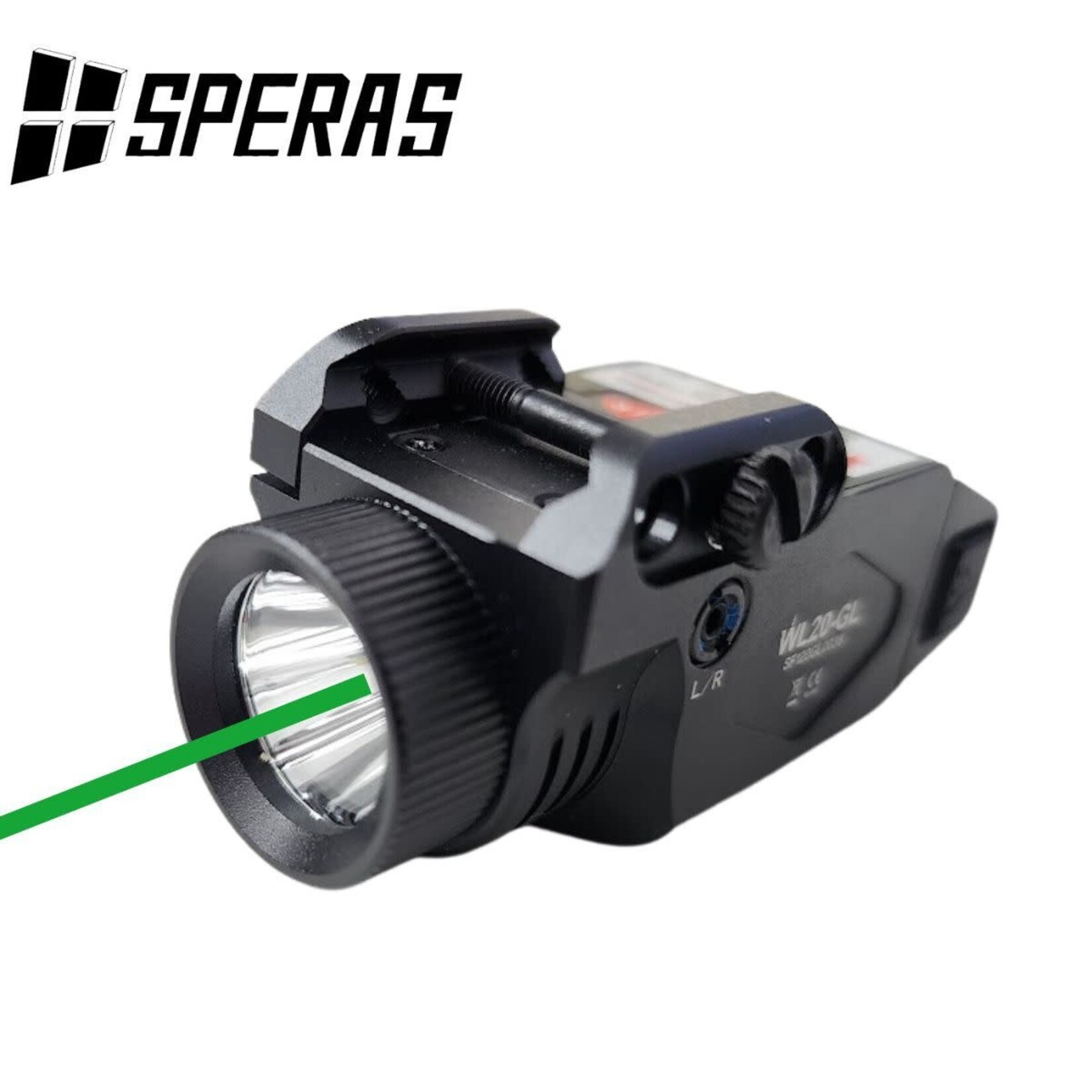 Speras Lighting Speras Compact Torch Laser Rechargable Combo - Weaver Gun Mount.