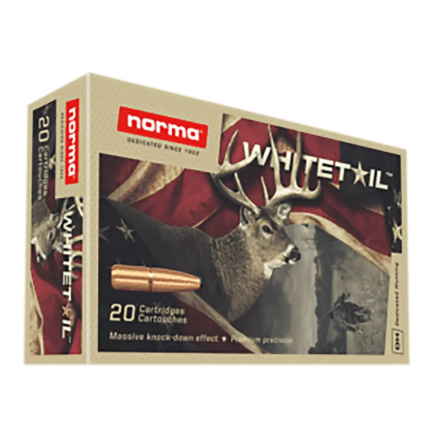Norma Norma 6.5PRC 140gr Whitetail Soft Point (2887fps) - 20 Pack