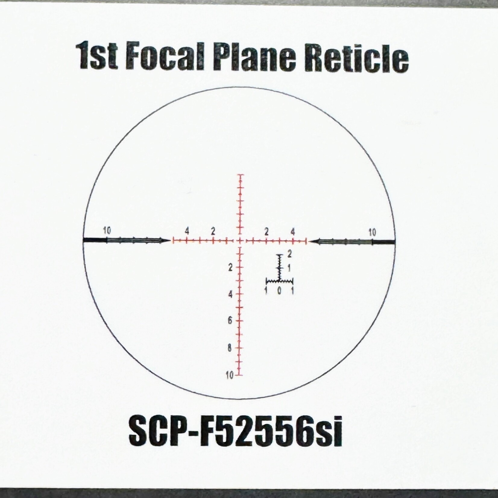 CCOP CCOP 5-25x56 FFP Long Range Tactical Rifle Scope 0.05Mrad 34mm Tube