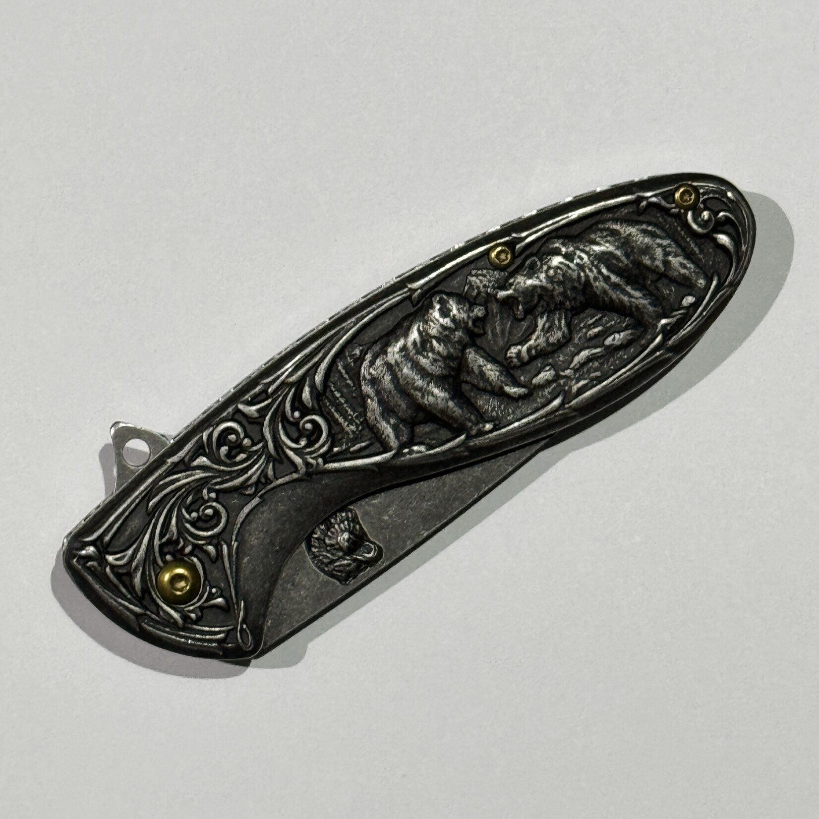 Dark Fantasy Blades Dark Fantasy Fast Action Folding Knife - Black