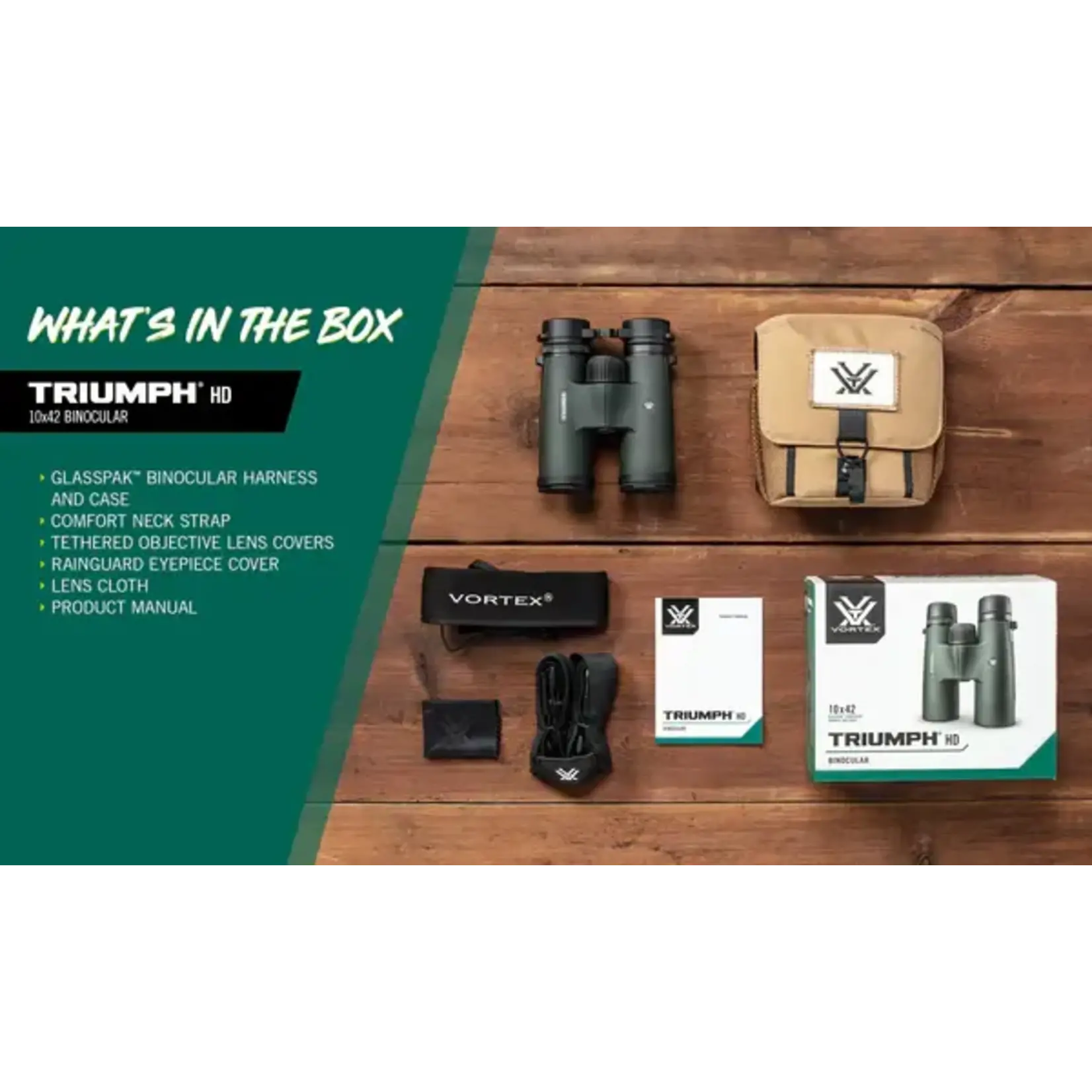 Vortex Vortex Triumph HD 10X42 Binoculars
