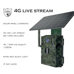 CCOP CCOP 4G Live Stream with solar panel Trail Camera