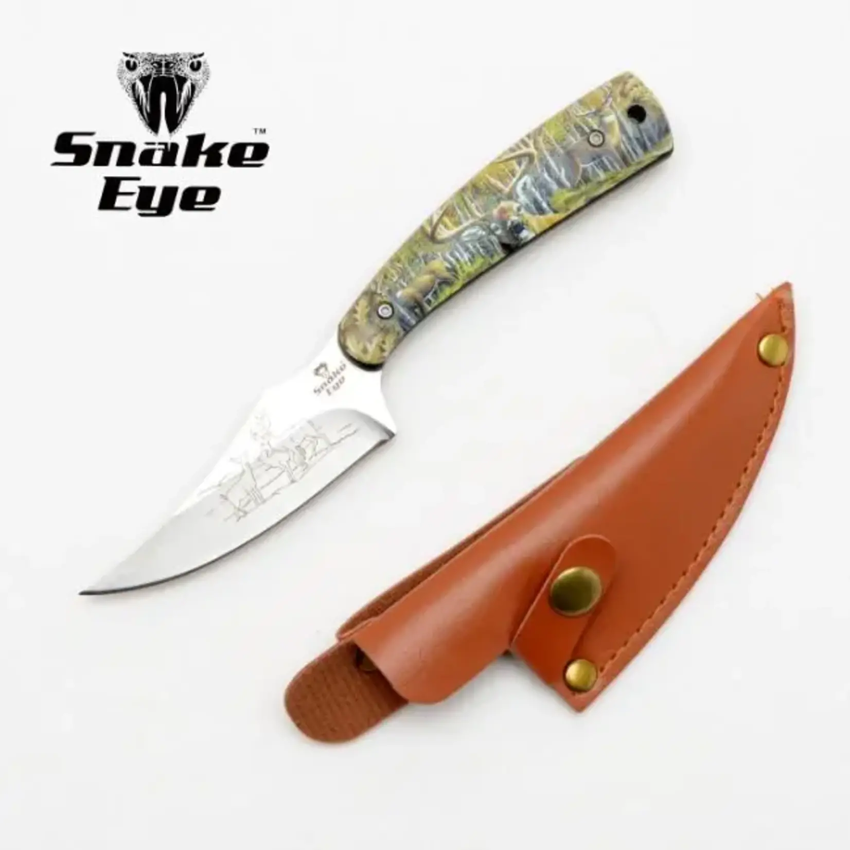 Snake Eye Snake Eye Finger Skinner Knife