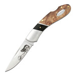 Elk Ridge Elk Ridge Wolf Etch Folding Knife