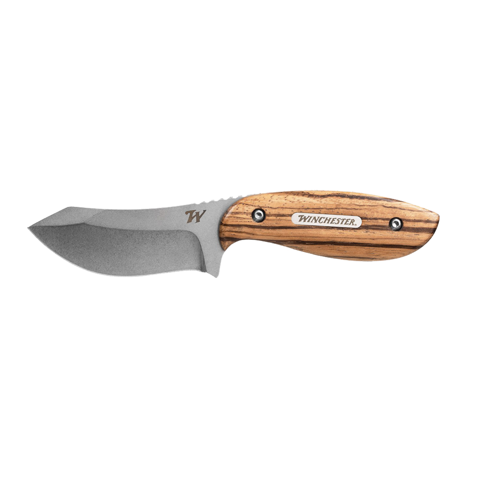 Winchester Winchester "Barrens" Wood Handle Fixed Blade Knife With Sheath