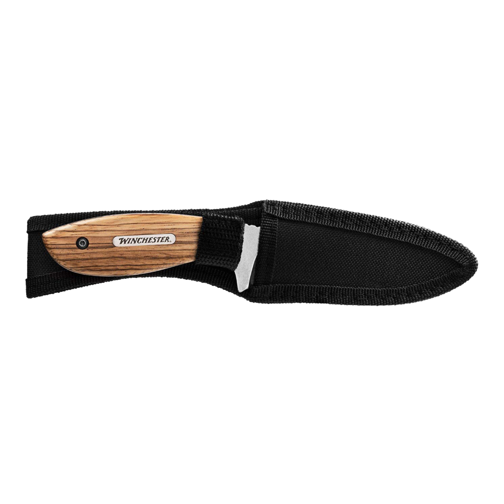 Winchester Winchester "Barrens" Wood Handle Fixed Blade Knife With Sheath