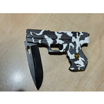 Snake Eye Snake Eye Pistol Style Folding Lock Knife