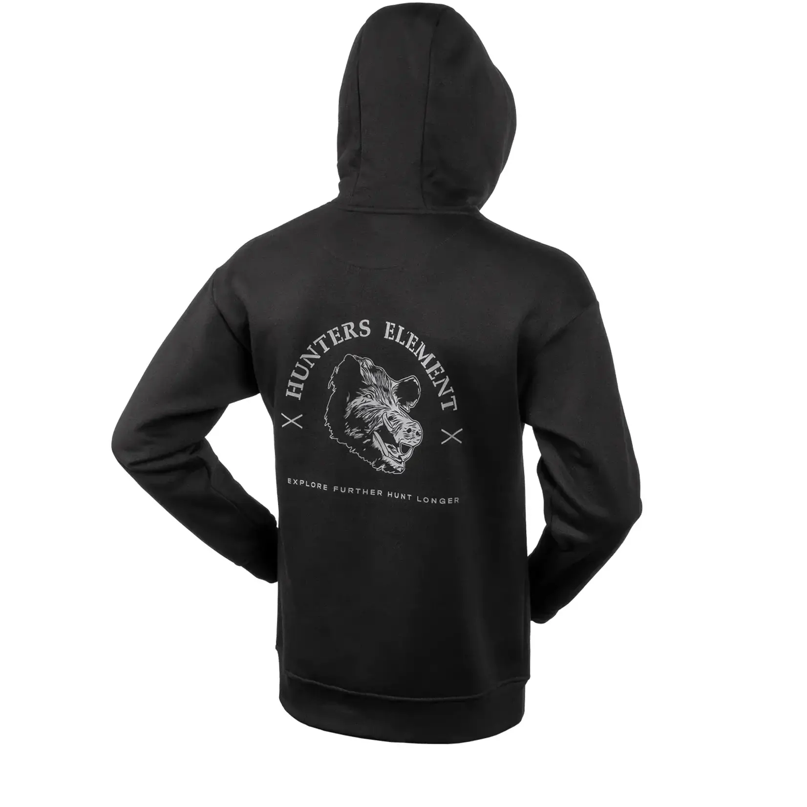 Hunters Element Hunters Element Big Boar Hoodie Black 3XL