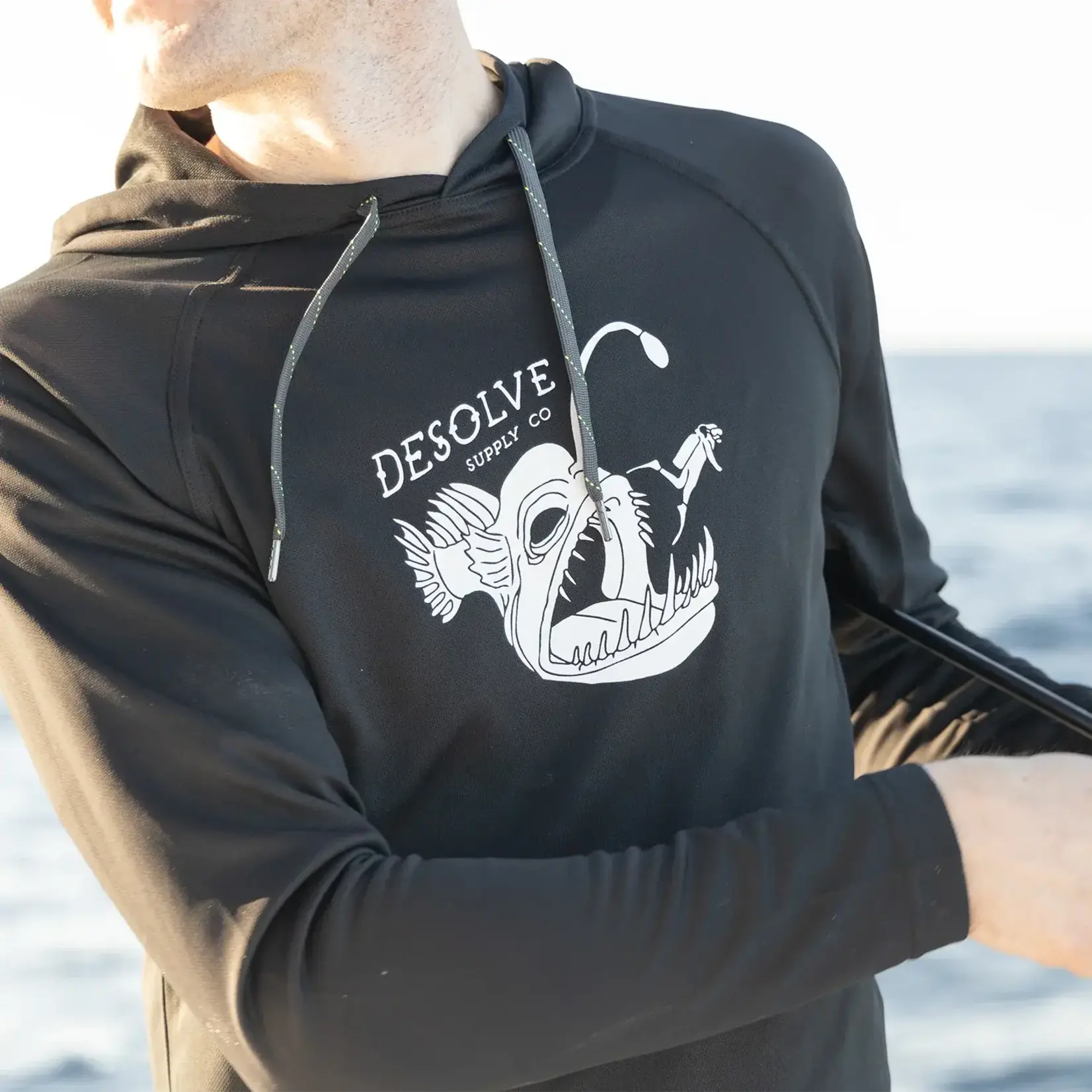Hunters Element Hunters Element Desolve Breaker Hoodie Black - 2XL