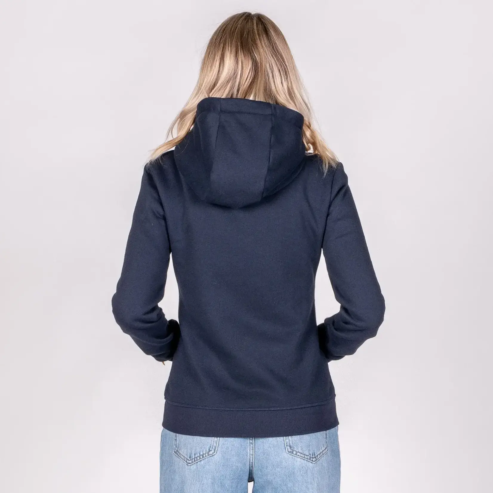 Hunters Element Hunters Element High Tail Womens Hoodie - Navy - 12