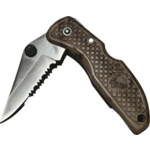 Snake Eye Snake Eye Compact Serrated Folding Pocket Clip Knife