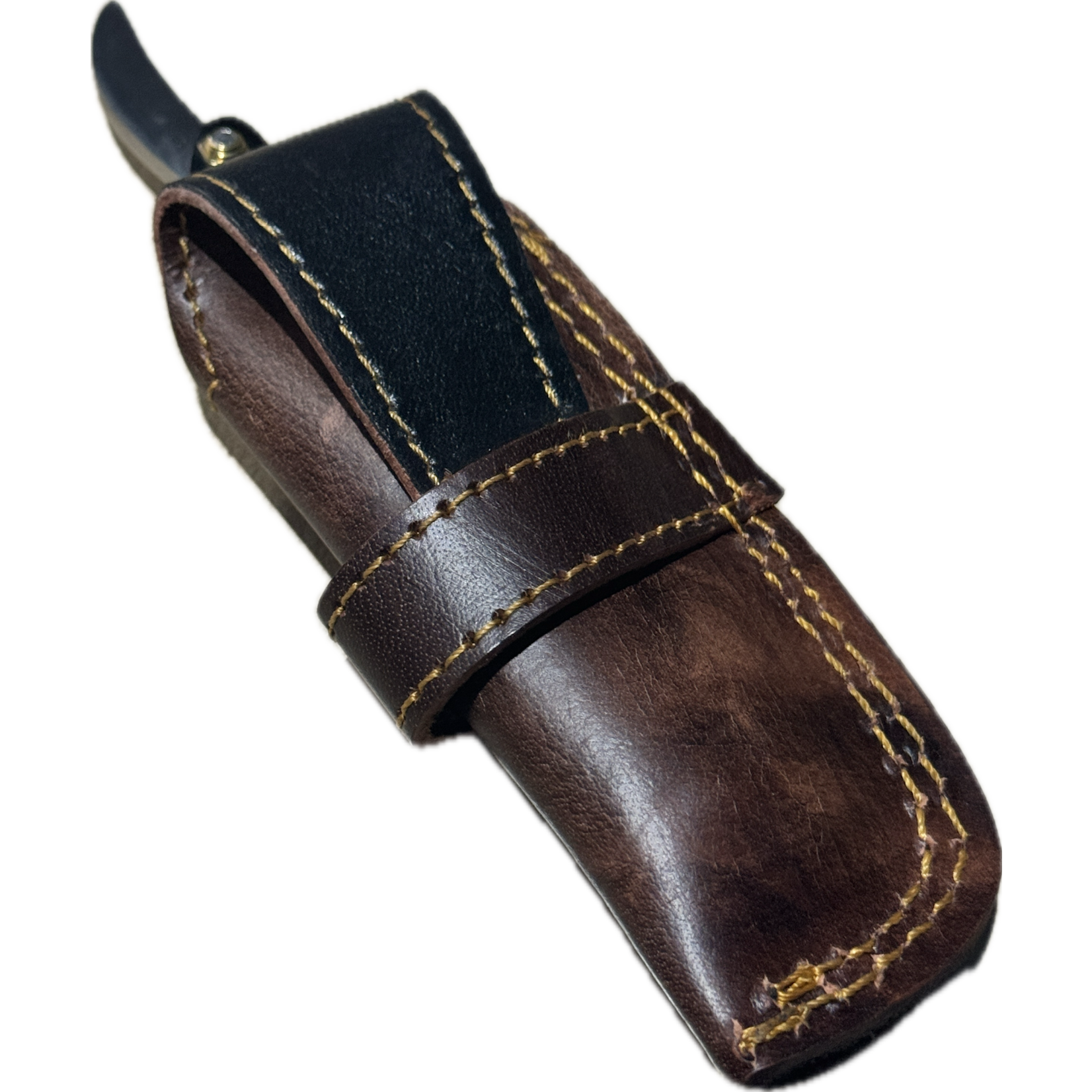 Old Ram Old Ram Straight Razor with Leather Sheath