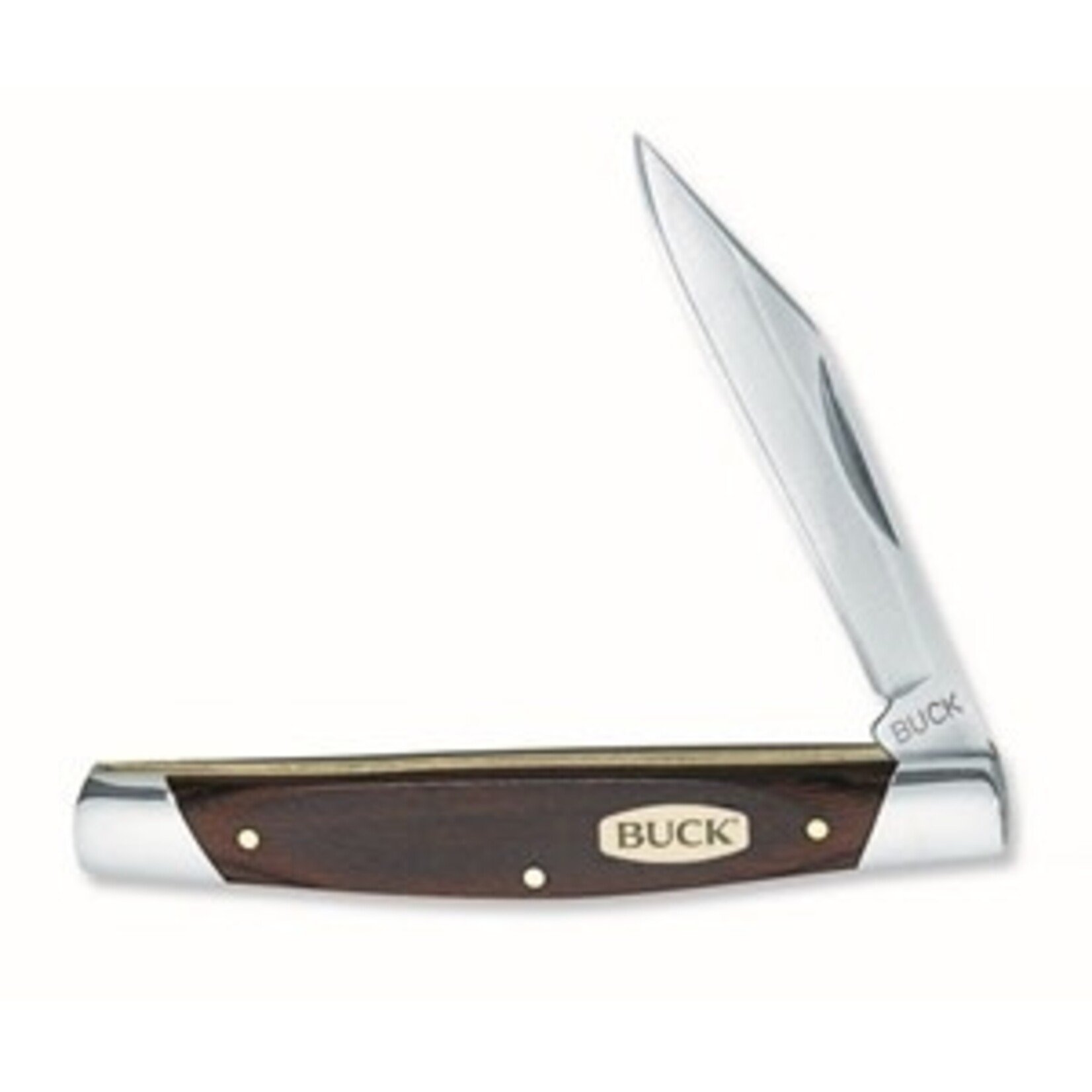 Buck Buck Knives - 379  Solo Woodgrain - Single Blade - Forever Warranty