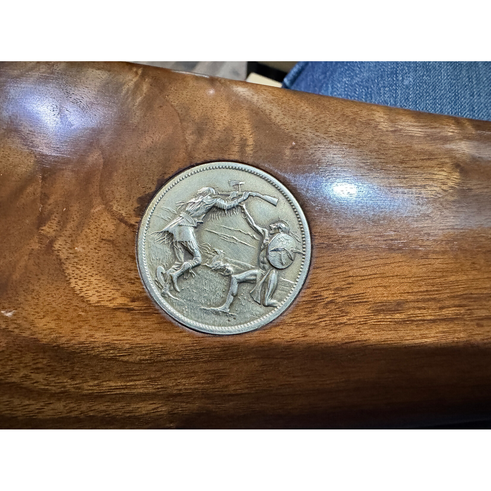 Winchester Pre Owned 38-55Win Winchester 1894 Legendary Frontiersman Rifle Lever Repeater