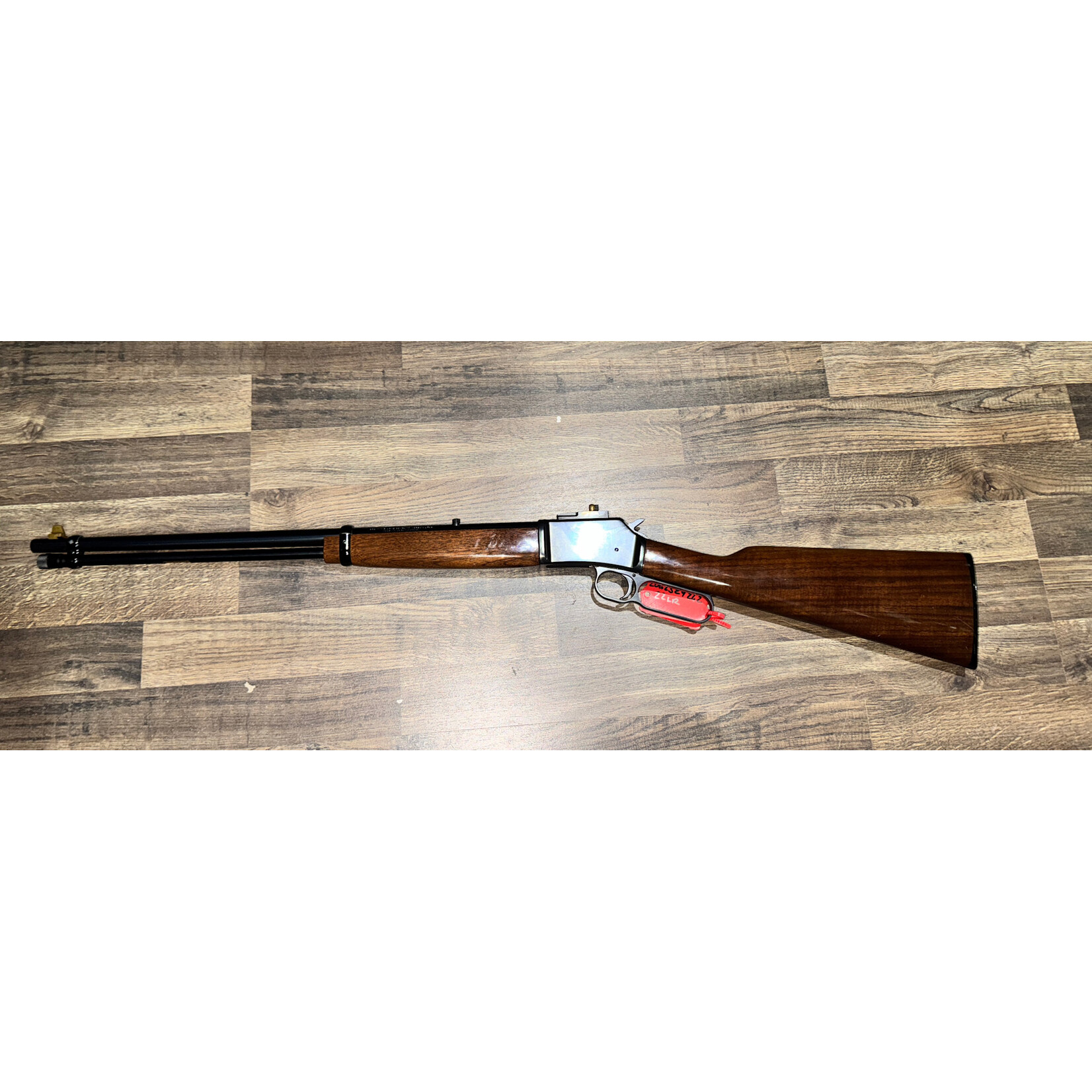 Browning Pre Owned - Browning BL22 Rimfire Lever Action Rifle Skinner Peep Sight - 510mm