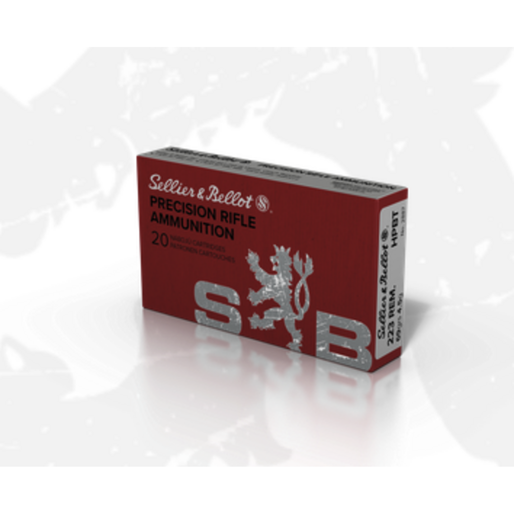 Sellier & Bellot Sellier & Bellot 223Rem 69gr HPBT 3020fps - 20 Pack