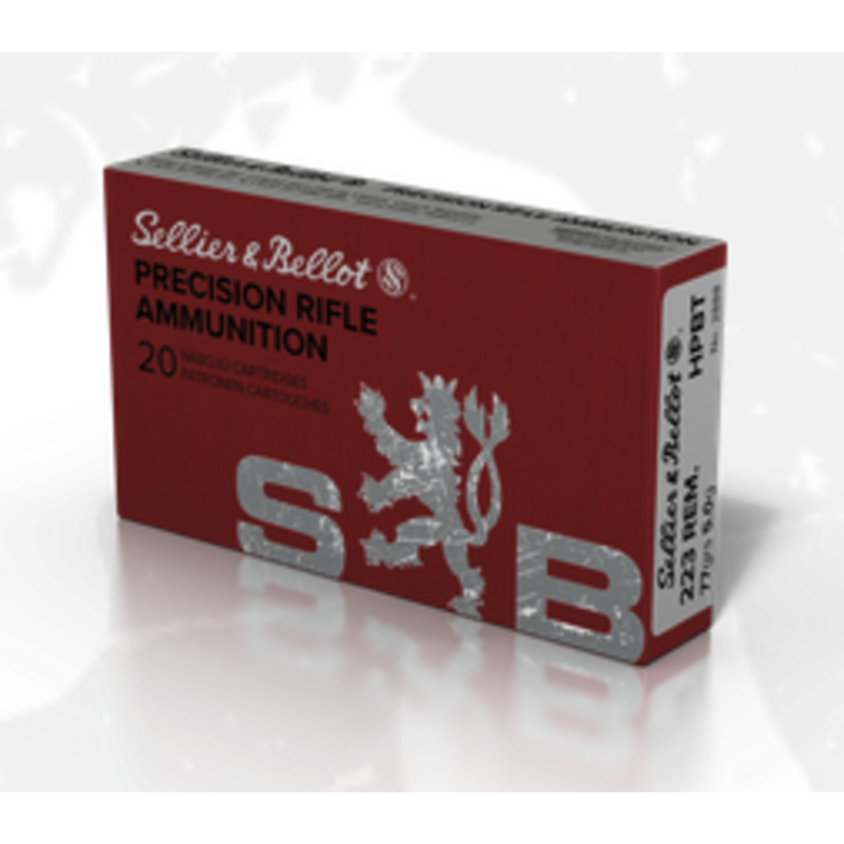 Sellier & Bellot Sellier & Bellot 223Rem 77gr HPBT 2825fps - 20 Pack