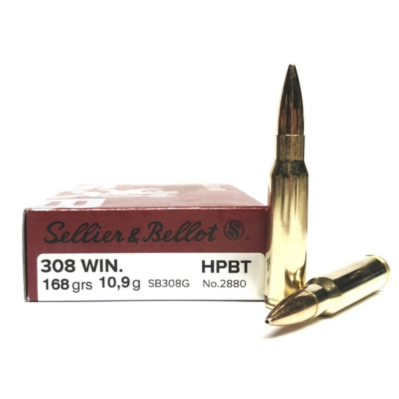 Sellier & Bellot Sellier & Bellot 308Win 168gr HPBT - 20 Pack