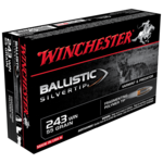 Winchester Winchester 243Win 55gr Ballistic Silver Tip 3910fps - 20 Pack