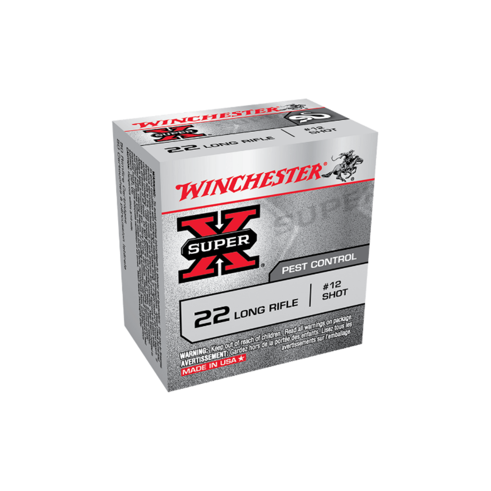 Winchester Winchester 22lr #12 Ratshot - 50 Pack