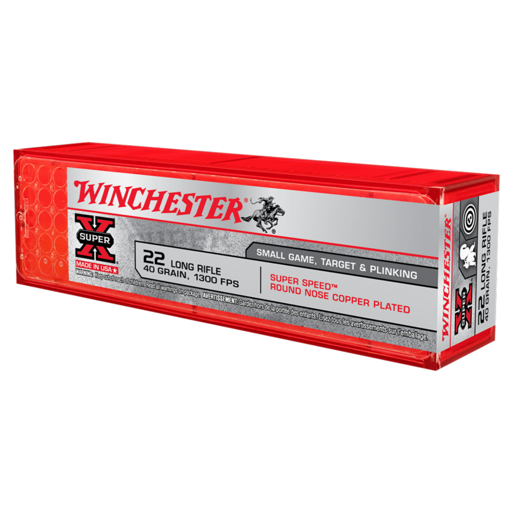 Winchester Winchester 22lr 40gr Solid - 1300fps - 100 Pack