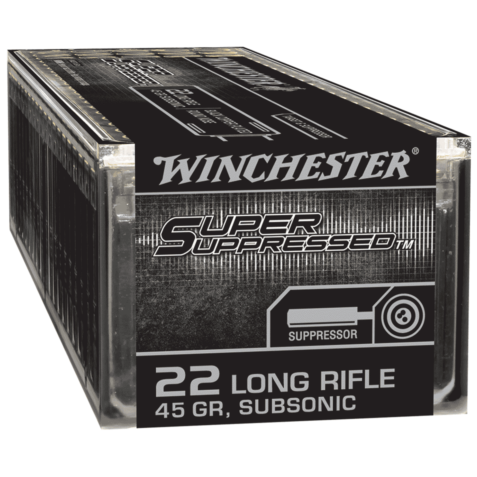 Winchester Winchester 22lr 45gr LRN 1090fps - Super Suppressed - 100 Pack