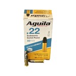 Aguila Ammunition Aguila 22LR Subsonic 40g SP 1025fps - 50 Pack