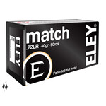 Eley Eley Match 22lr Target Flat Nose 1085fps - 50 Pack