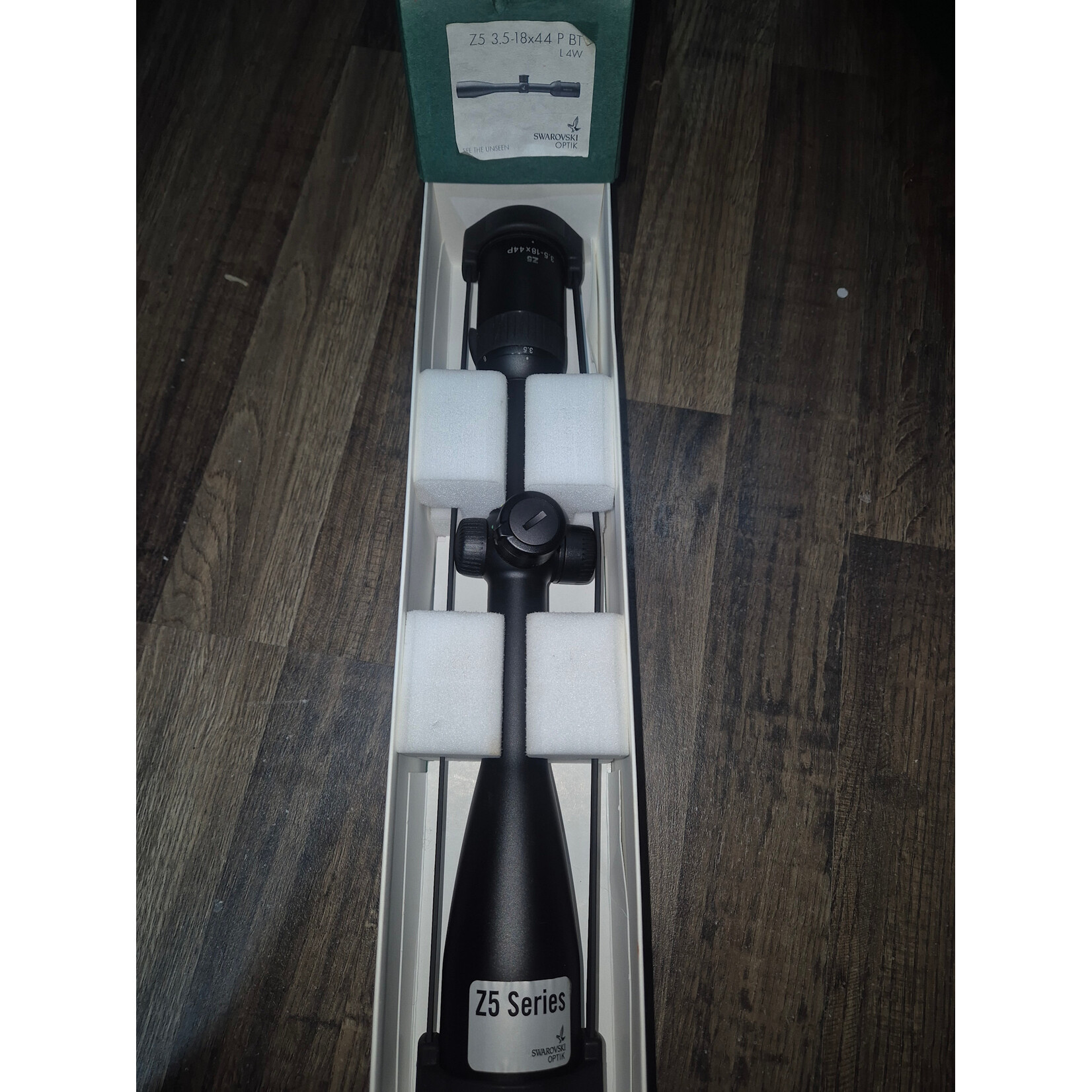Swarovski Optik Pre Owned Swarovski Z5 3.5-18x44 P L BT 4W