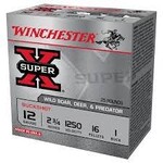 Winchester Winchester 12g 1 Buck 16 Pellets - 25 Pack