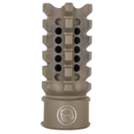 Madhouse Design Madhouse Design XHC Flat Earth Serrated 308W Muzzle Brake Inc 2 Crush Washers