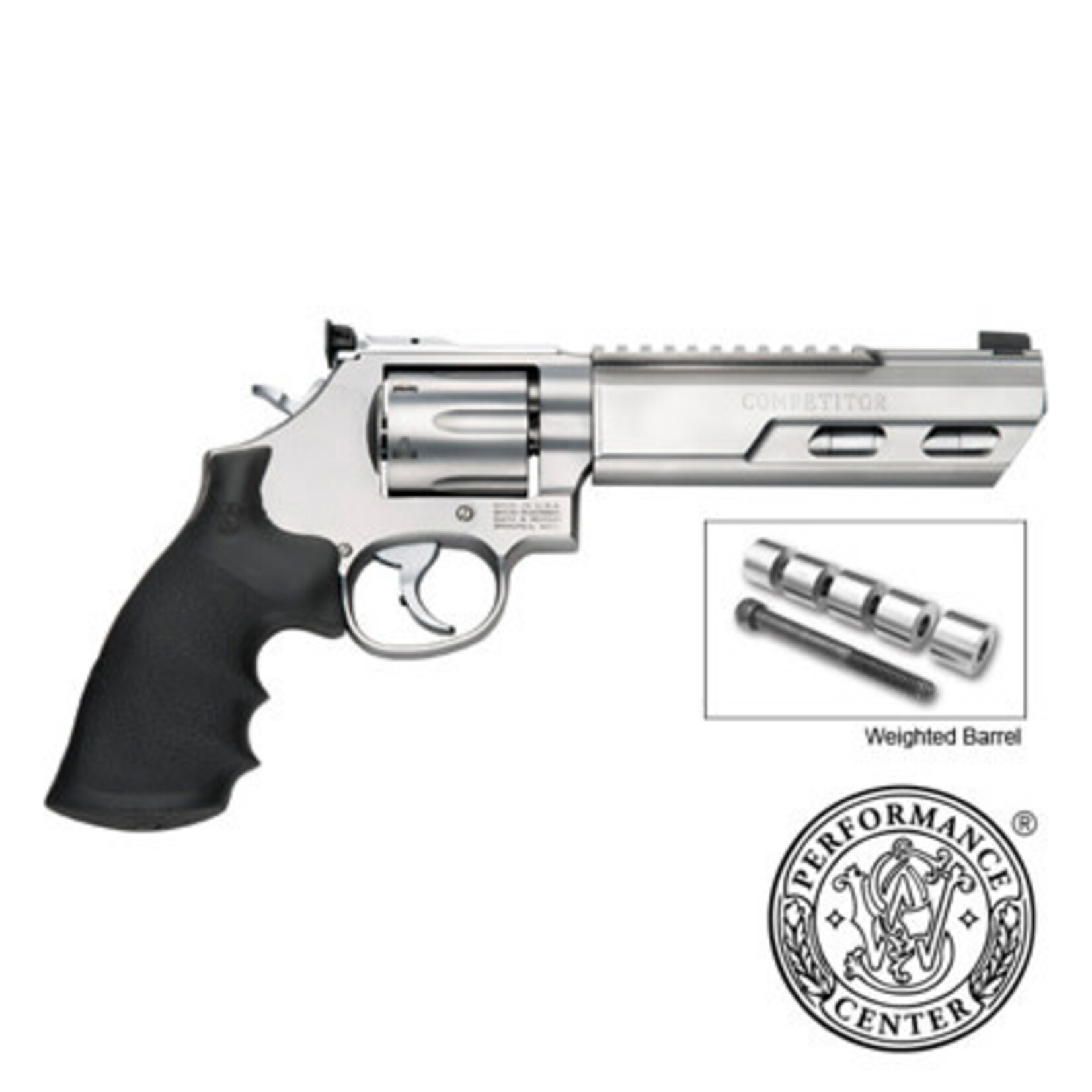 Smith & Wesson Pre Owned Smith & Wesson 686 Performance Centre Competitor Revolver 357Magnum