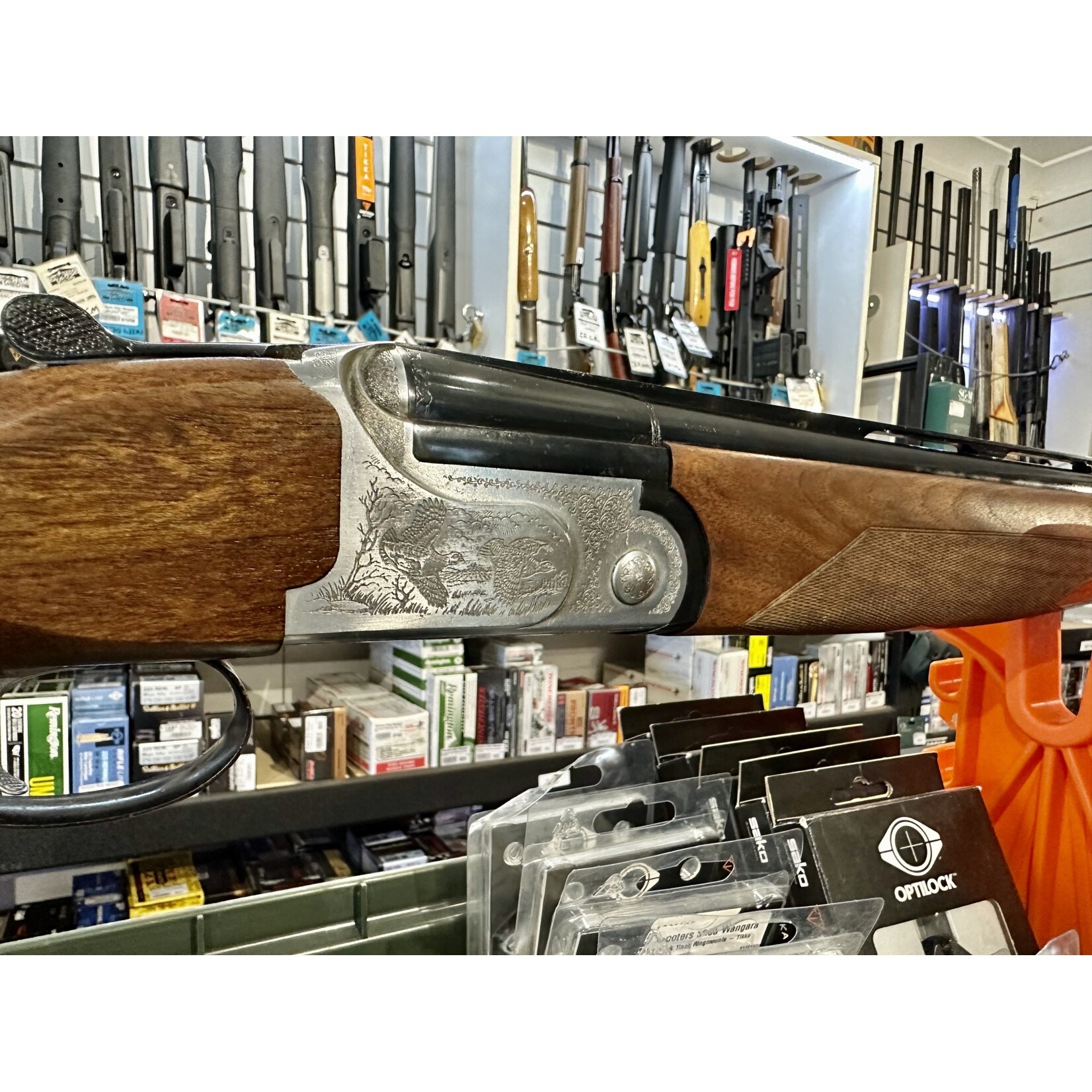 Rizzini Pre Owned 12g Rizzini Over Under Shotgun AA Grade Walnut 710mm