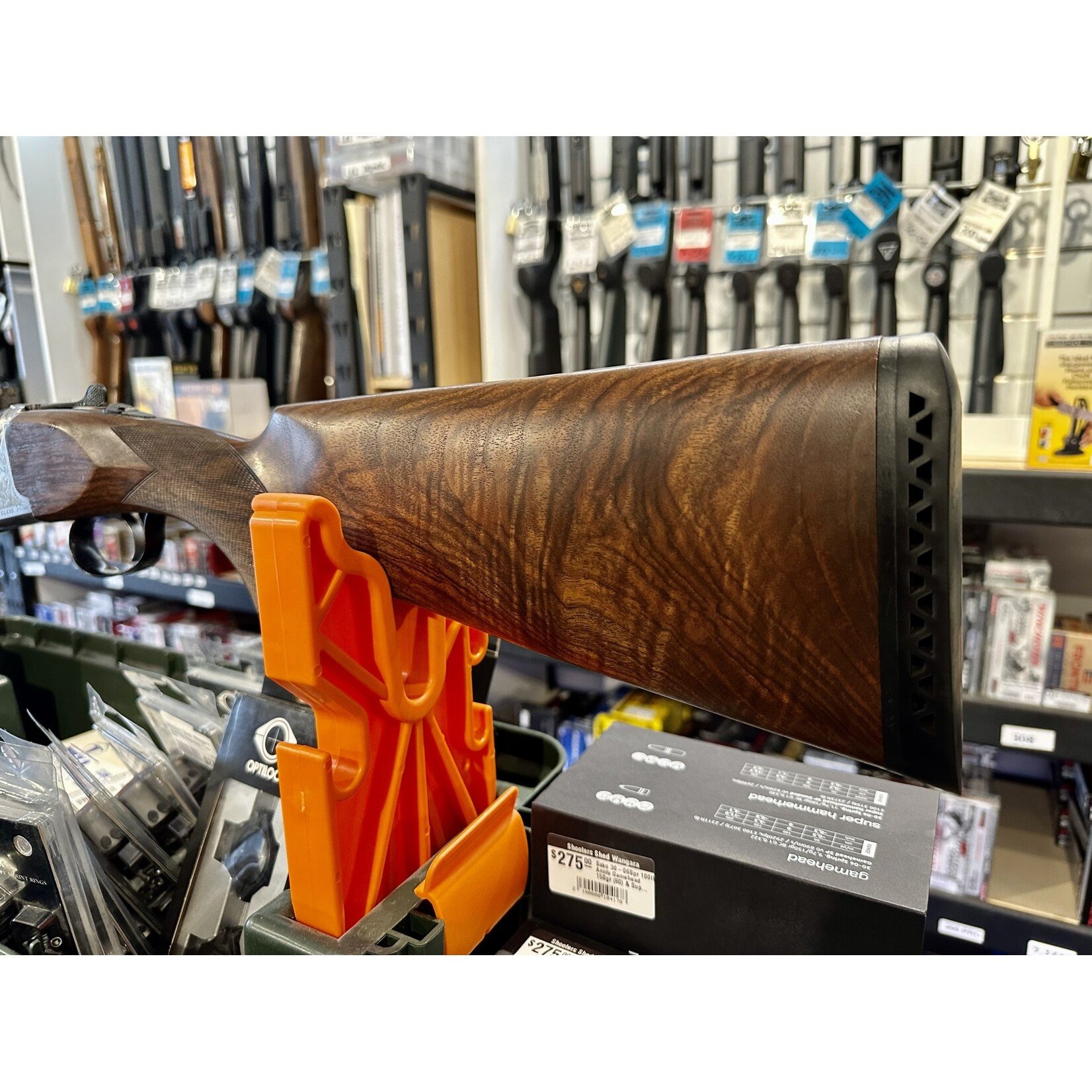 Rizzini Pre Owned 12g Rizzini Over Under Shotgun AA Grade Walnut 710mm