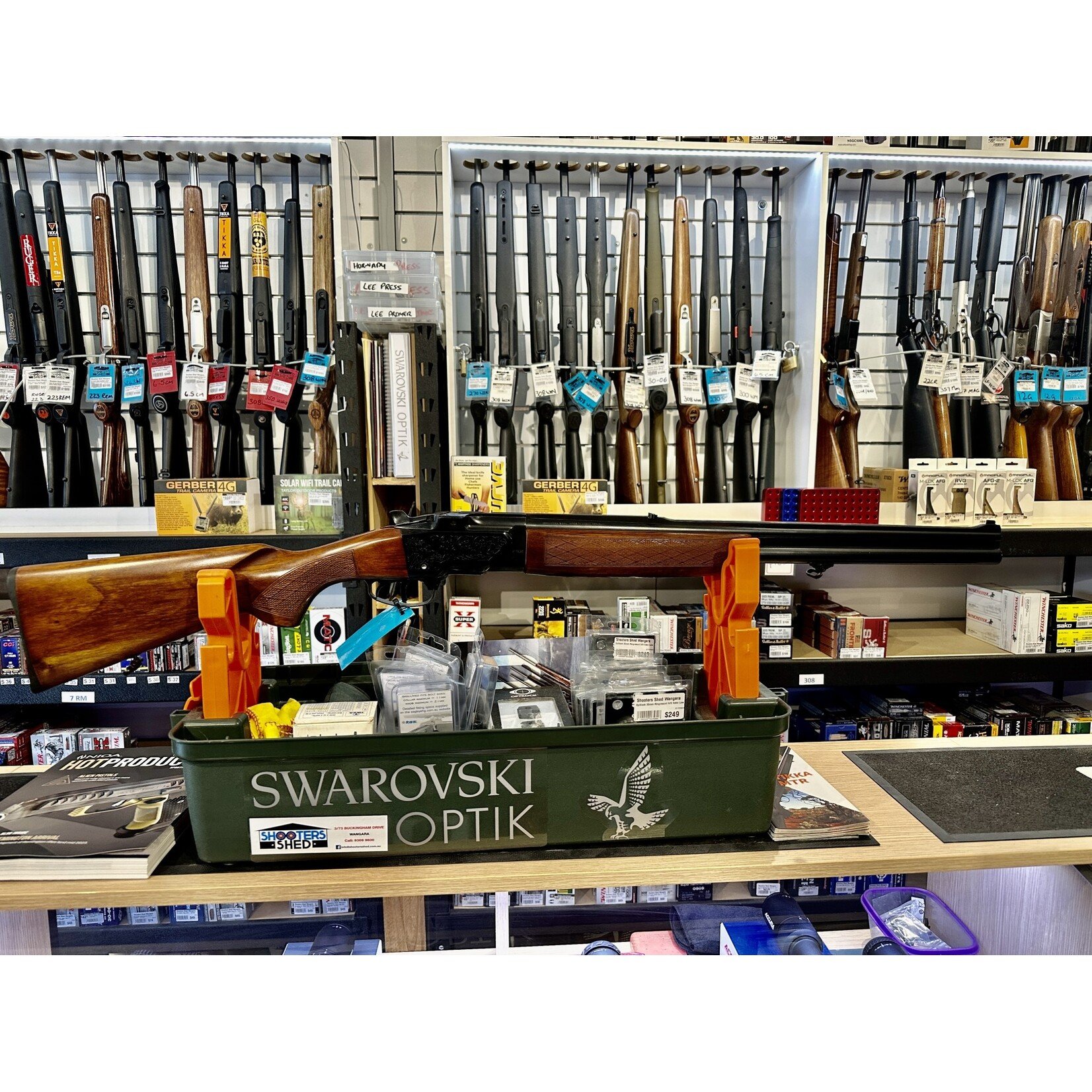 Brno Pre Owned 22H 12G Brno Combination Gun 12G/22H 530bbl