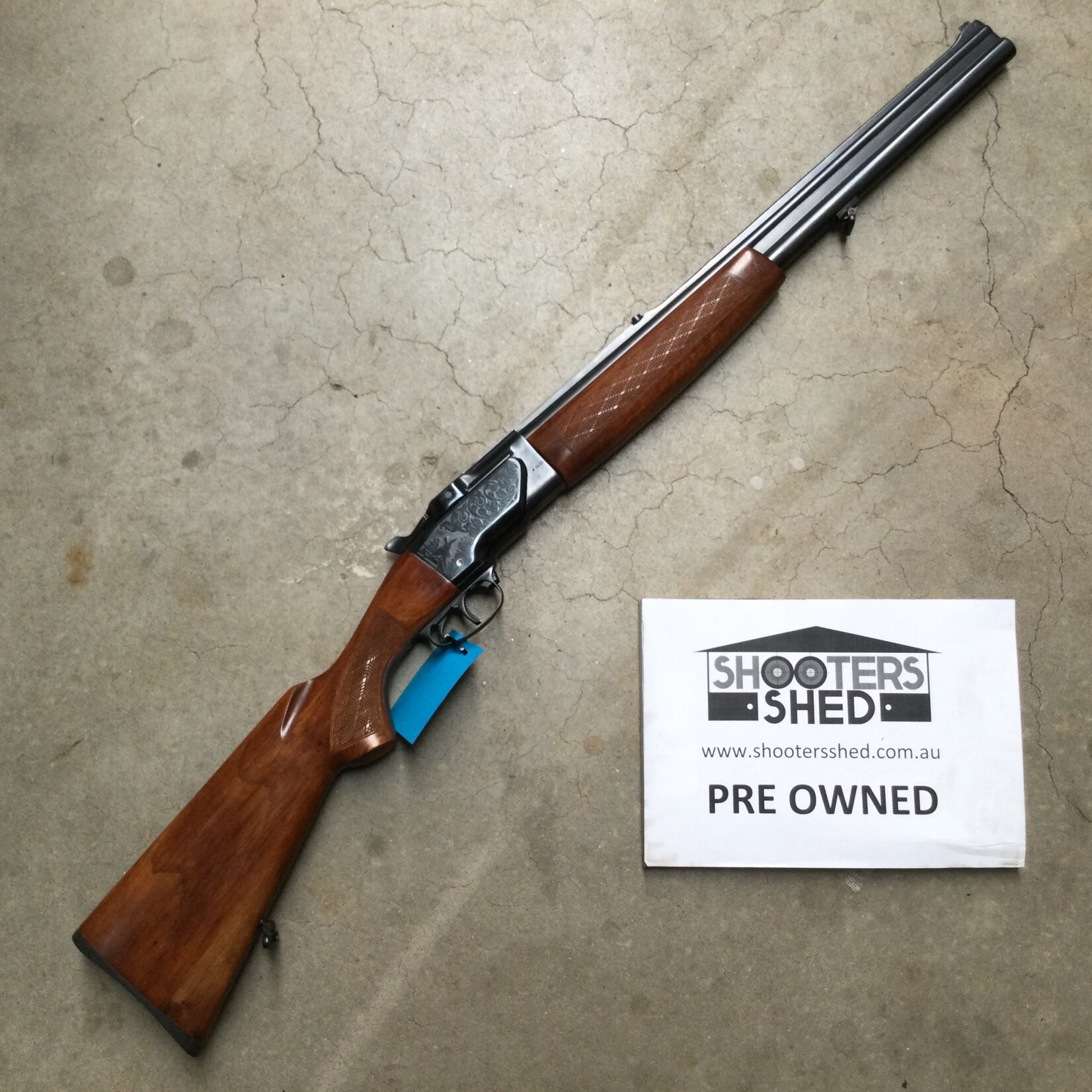 Brno Pre Owned 22H 12G Brno Combination Gun 12G/22H 530bbl