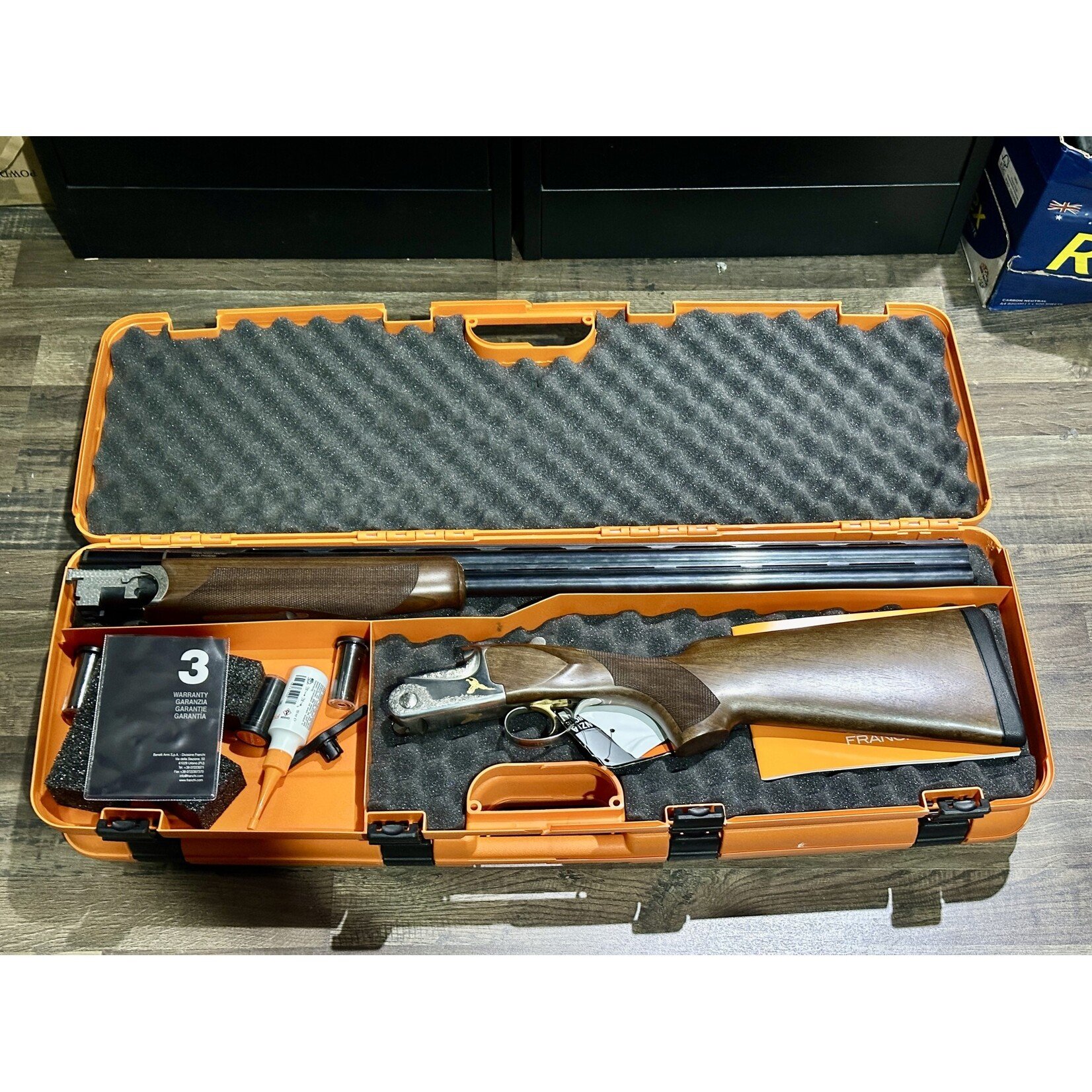 Franchi Franchi Phoenix 12g 30inch Left Hand Over Under Shotgun in Hard Case