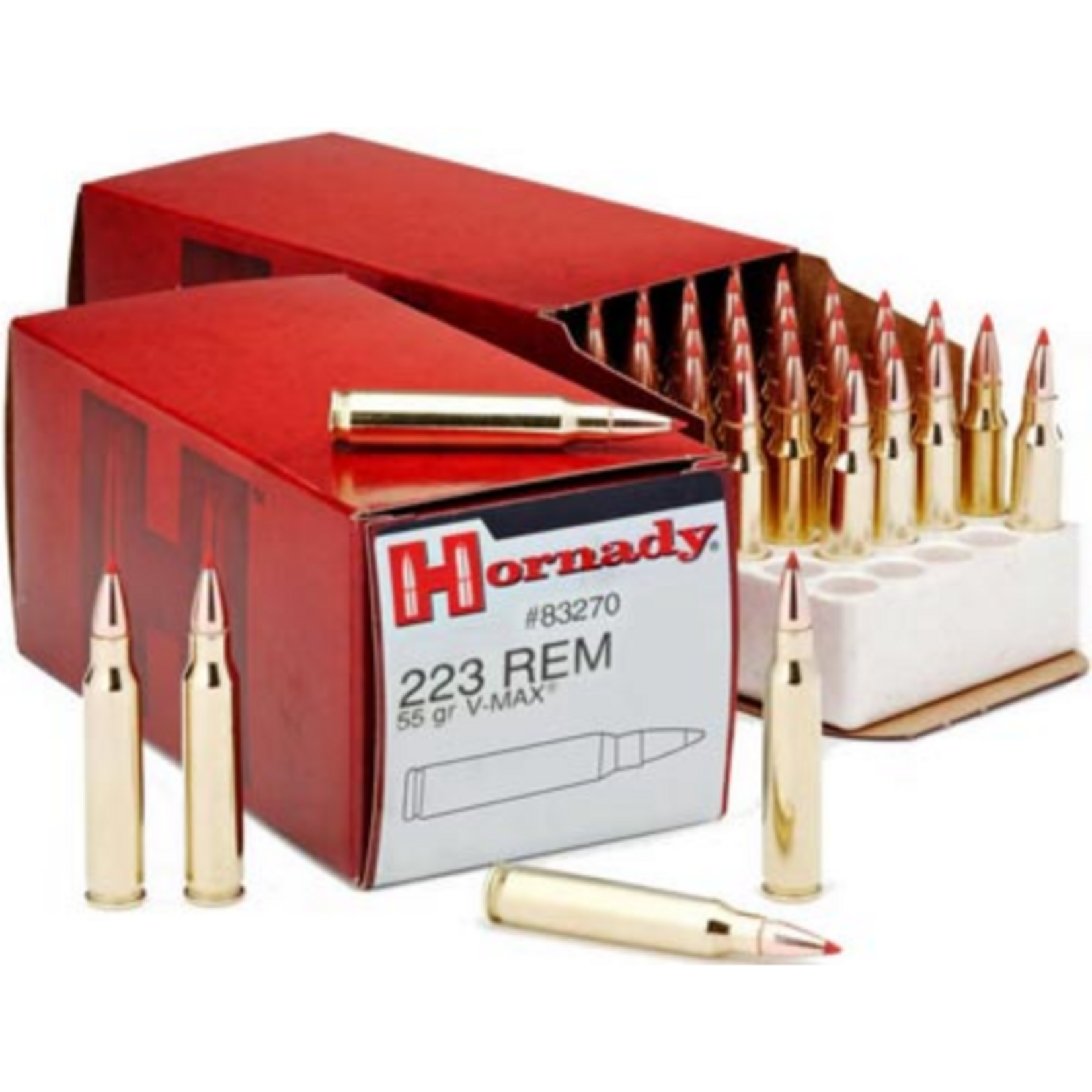 Hornady Hornady 223Rem 55gr V-Max - 50 Pack