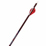 Alcock & Pierce Patriot Black Short Vane Carbon Arrow 350Spine  (To 70lb)