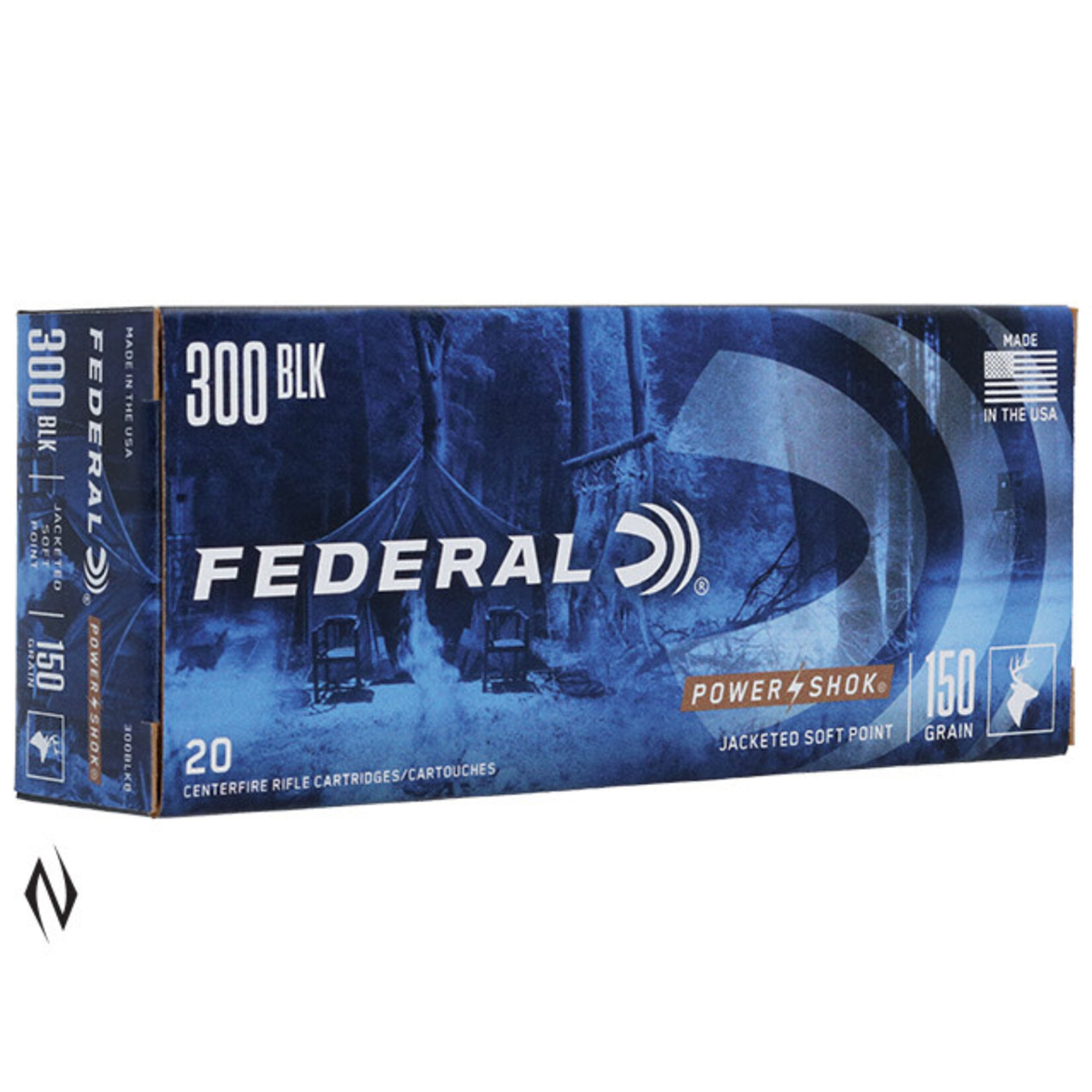 Federal Ammunition Federal 300AAC Blackout 150gr SP Power shok